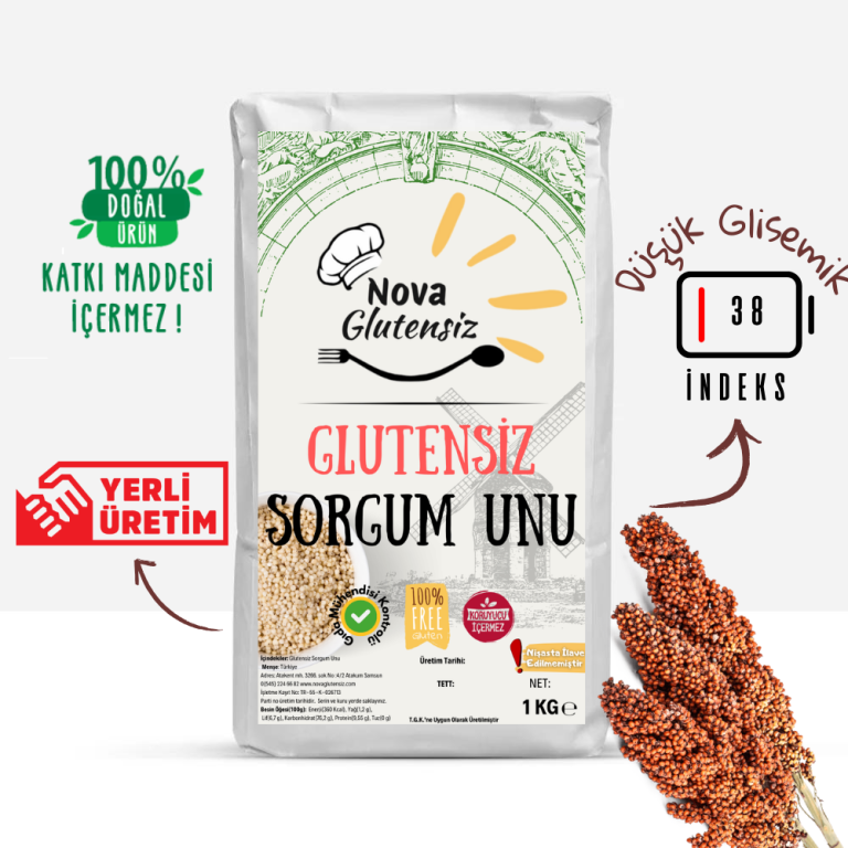 glutensiz Sorgum unu