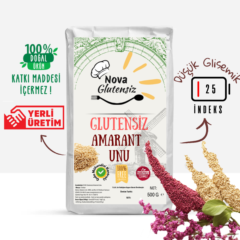 Glutensiz Amarant Unu