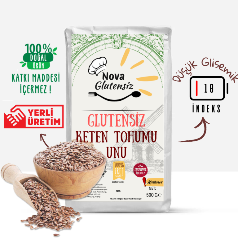 Glutensiz Keten Tohumu Unu